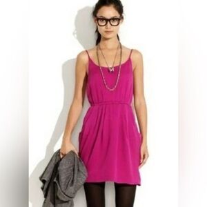 Madewell Broadway & Broome Silk Mini Dress